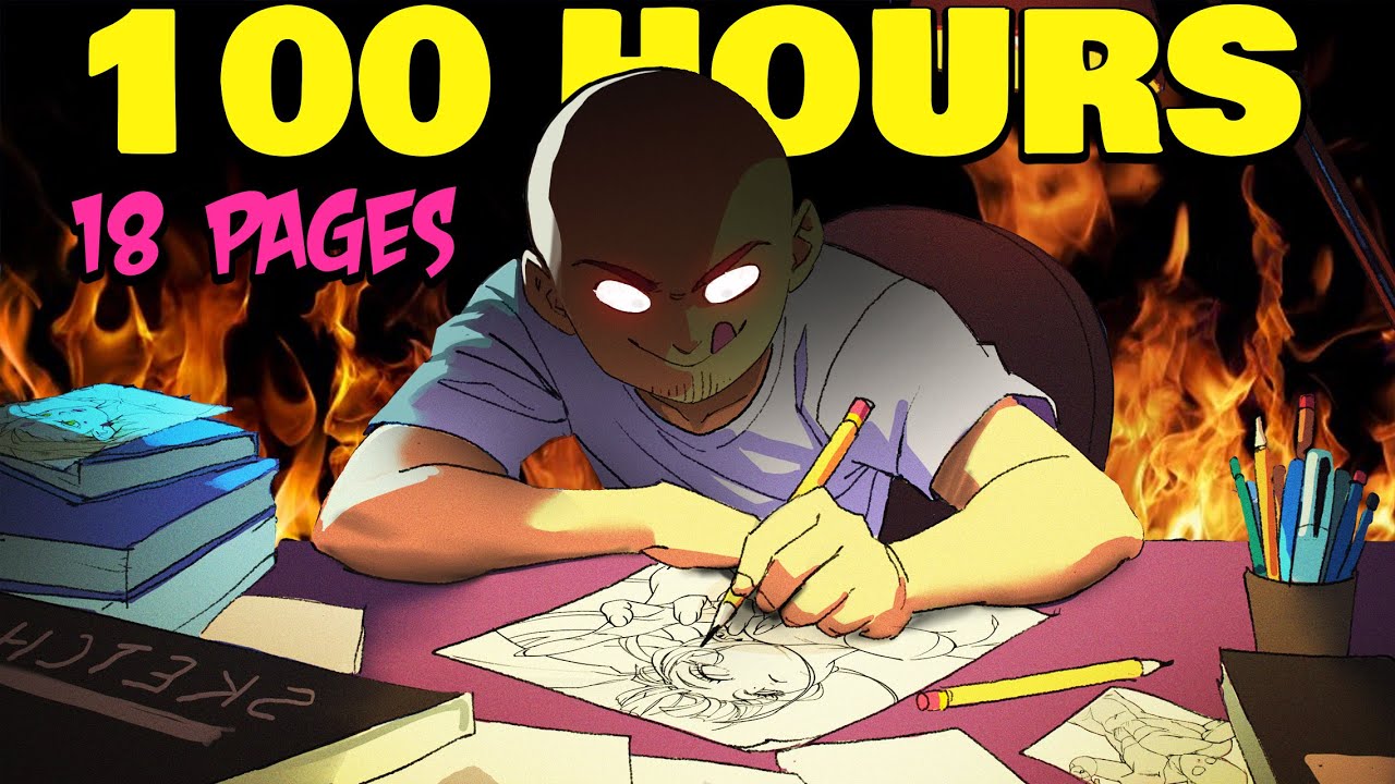 I DREW A MANGA IN A WEEK 🔥 with no experience | YTartschool