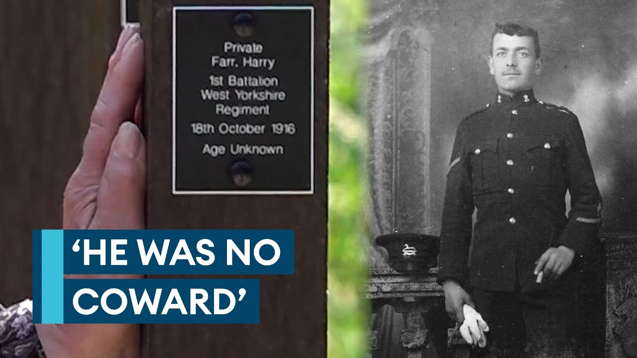 Shot at Dawn memorial honours First World War soldiers wrongly executed