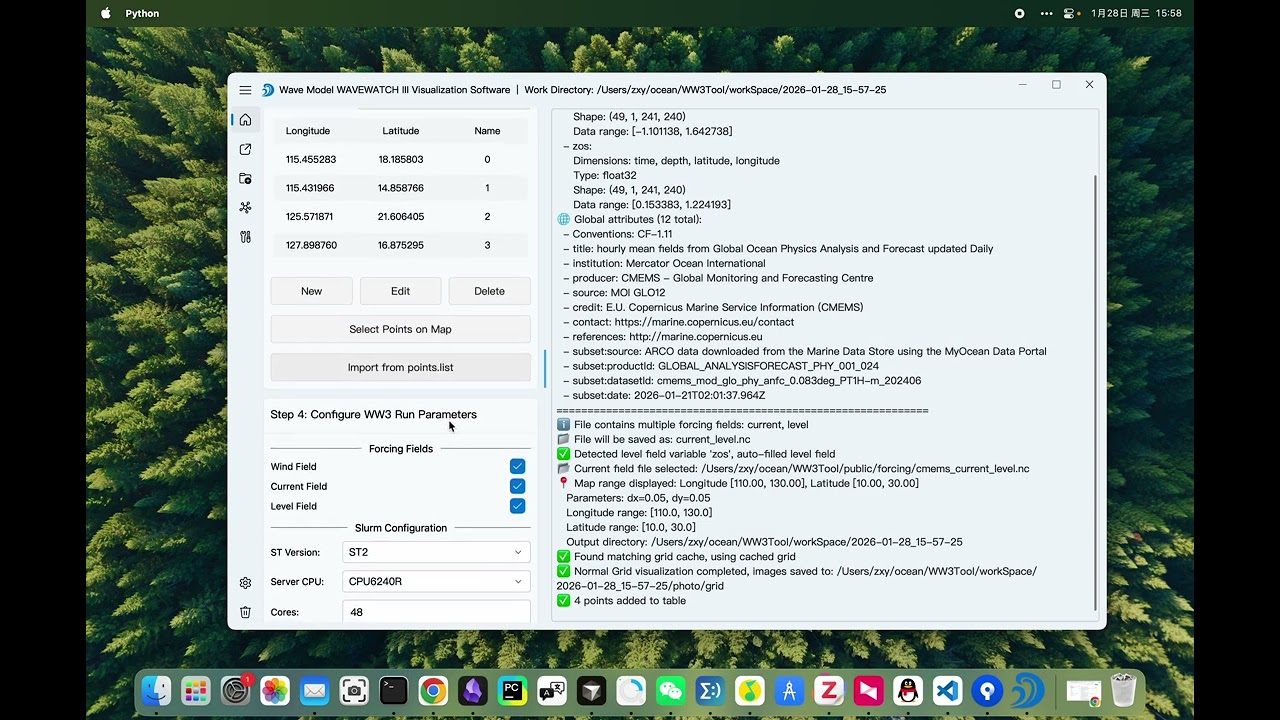 WAVEWATCH III  WW3Tool