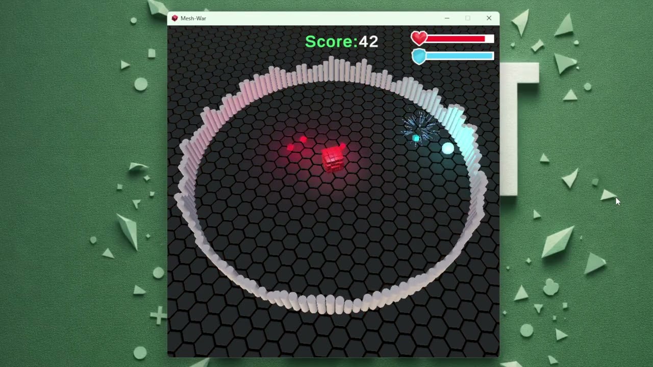 Playing My Game That I Developed | Mesh War | Jumail J