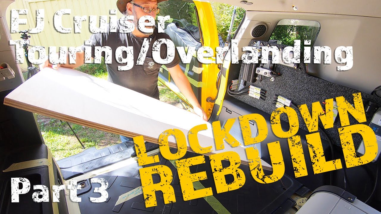 FJ Overlanding REBUILD - Part 3 - Floor, Water Tank, Battery | @4xAdventures#adventure #4wd #touring