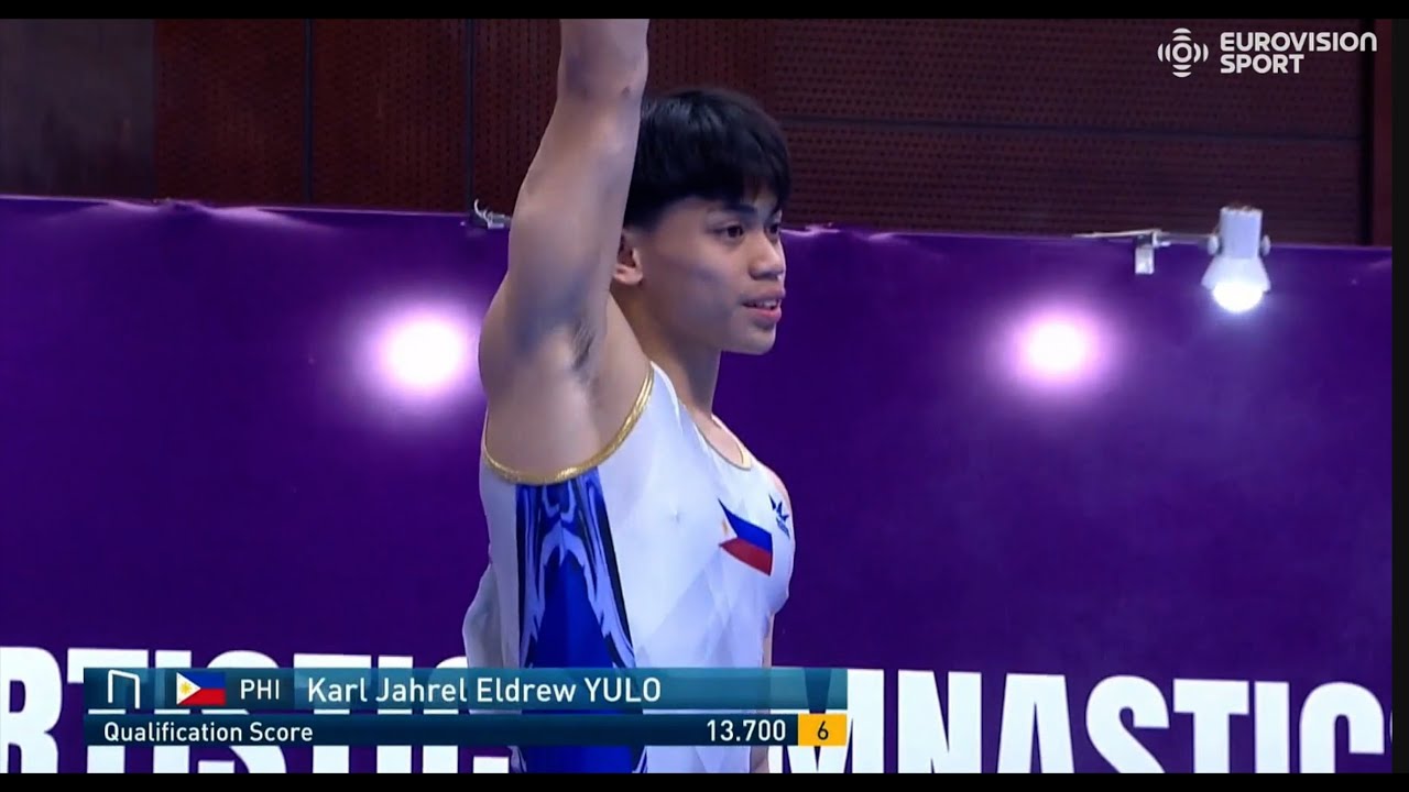 Eldrew Yulo Bronze Medal Winning Display H-BAR | World Jr Gymnastics Championship 2025 Manila