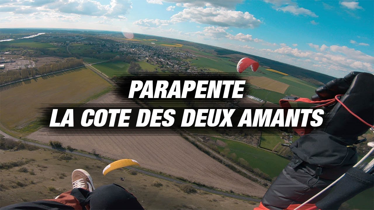 Parapente - LA COTE DES DEUX AMANTS