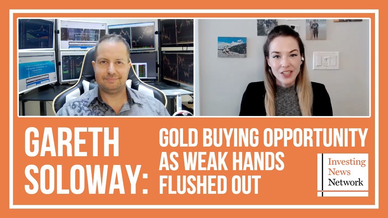 Gareth Soloway: Gold Buying Opportunity as Weak Hands Flushed Out