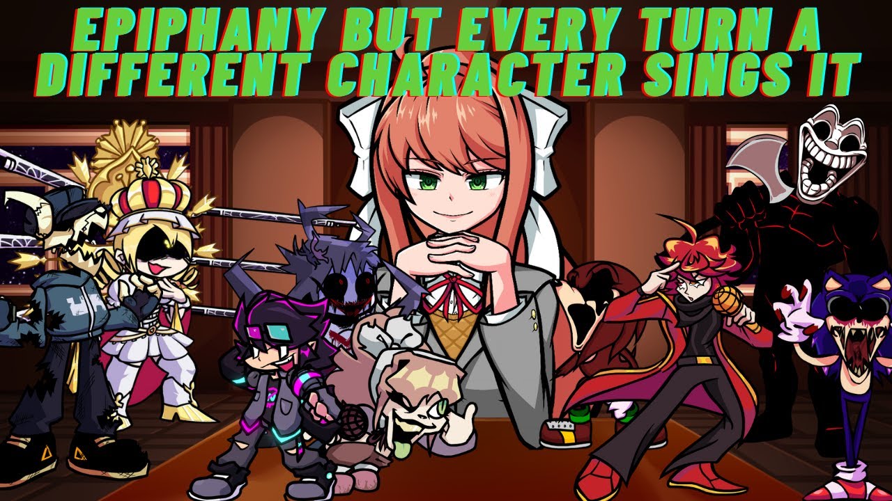 FNF Epiphany But Every Turn A Different Character Sings It 🎶🎶