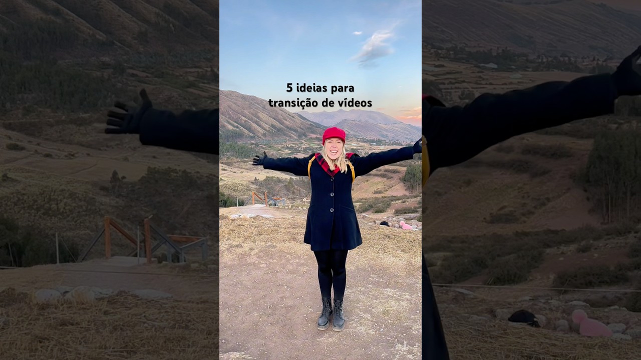 Ideias f&aacute;ceis para fazer transi&ccedil;&atilde;o de v&iacute;deo #criadordeconteudo #viagem