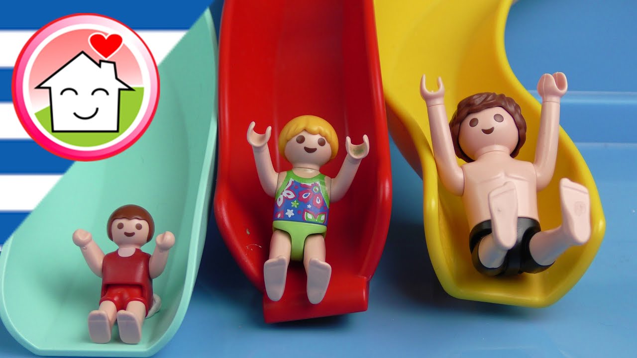 Playmobil ταινία Μέγα επεισόδιο με ιστορίες από το  υδάτινο πάρκο - οικογένεια Οικονόμου