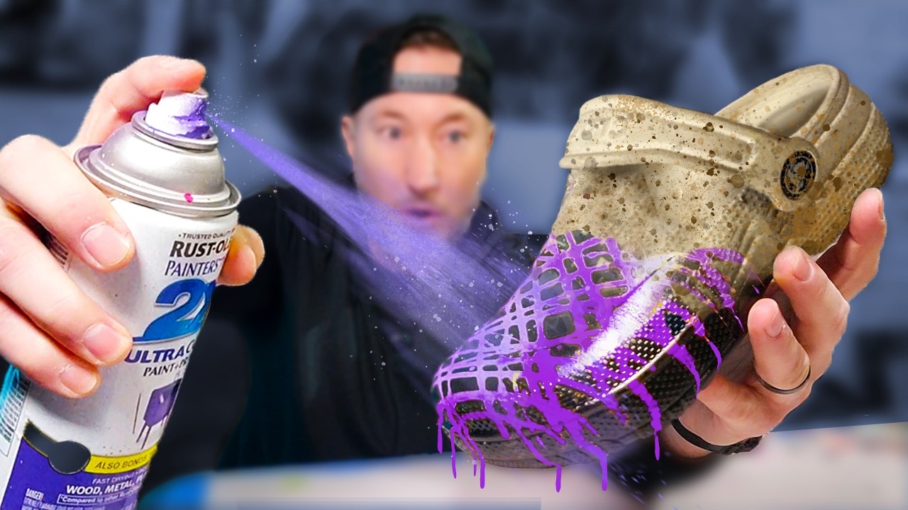 4 EASY Ways to Paint Your OLD Shoes to Look NEW Again
