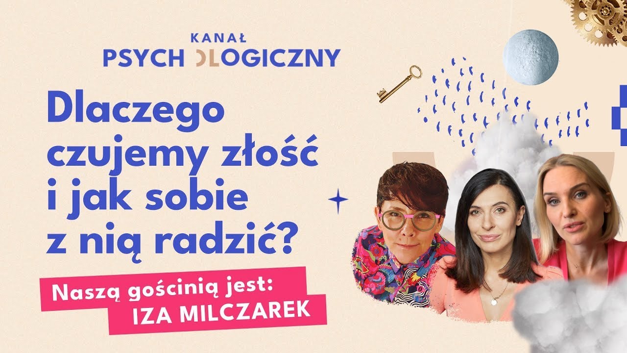 KANAŁ PSYCHOLOGICZNY: Dlaczego czujemy złość?  Izabela Milczarek, O. Kozierawska, M. Chorzewska
