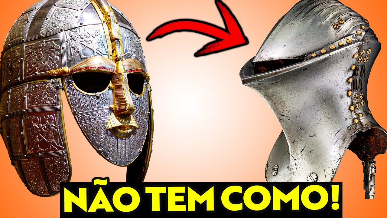 COMO OS CAPACETES EVOLUIRAM DURANTE A IDADE MÉDIA! | ASARMADURAS MEDIEVAIS