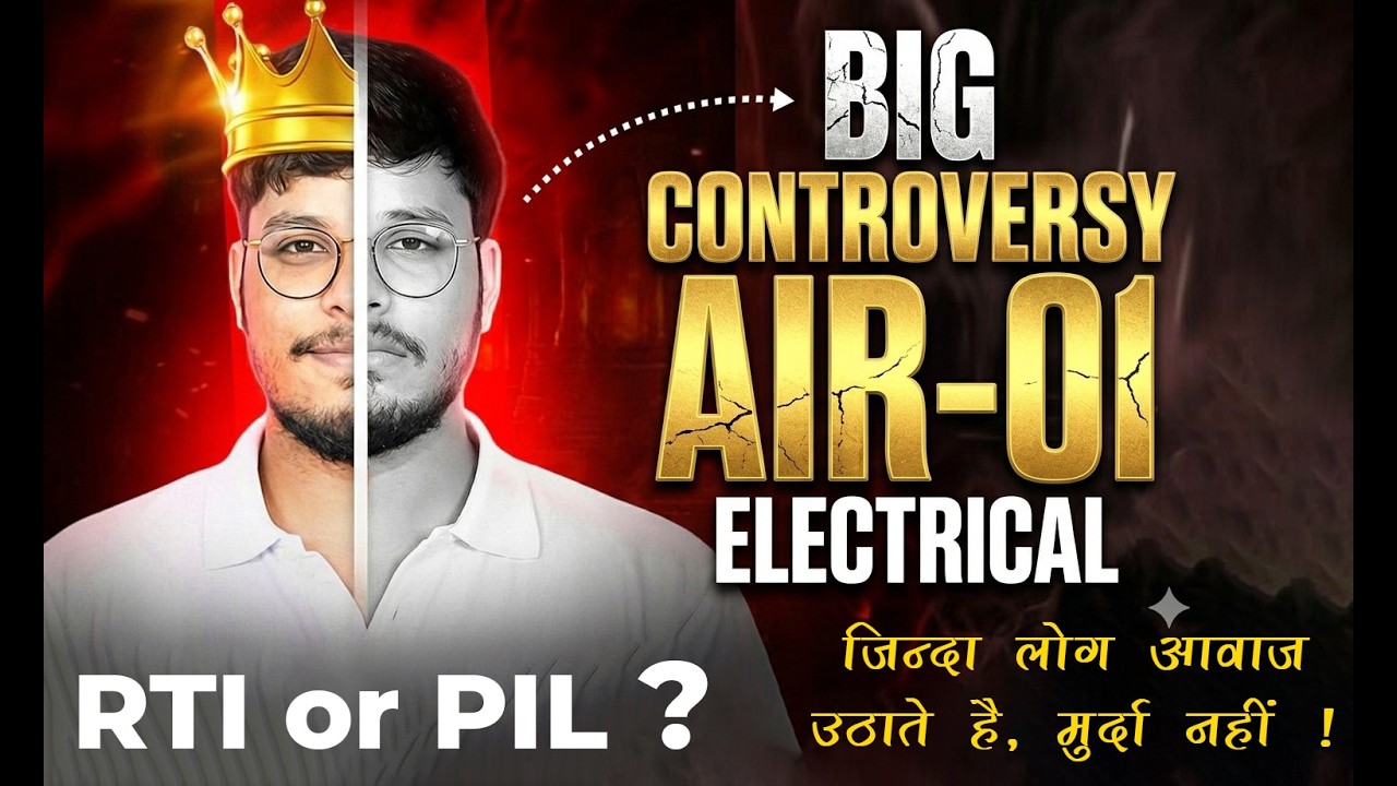Big Controversy on AIR-01 Electrical | GATE 2026 #gateresults