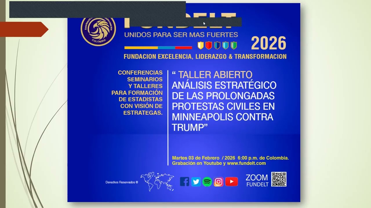 Reflexiones estratégicas de las protestas antipolíticas migratorias de Trump en Minneapolis
