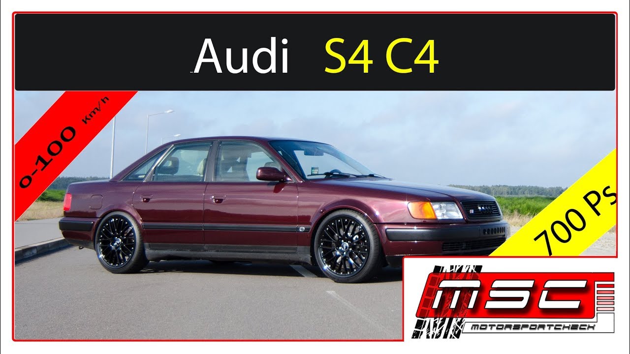 Audi 100 S4 C4 5 Zylinder TTE600+ 100-200 700Ps | Motorsportcheck.de