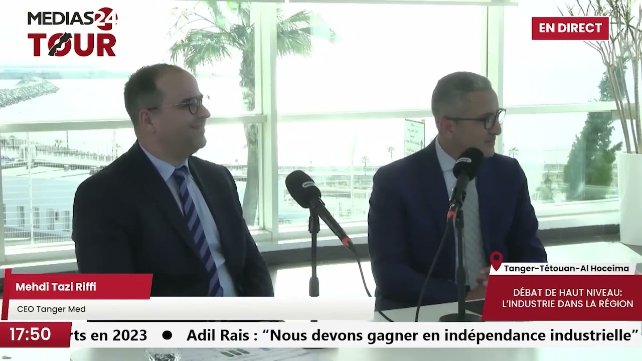 M24 Tour. Intervention de Mehdi Tazi Riffi, CEO de Tanger Med