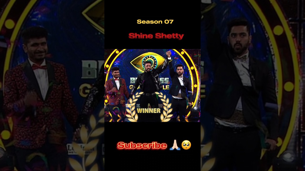 💥Bigg boss season 1to 11 winners ❤&zwj;🩹#kannada #kanndasongs #kannadashorts #viralshorts #bbk #winners