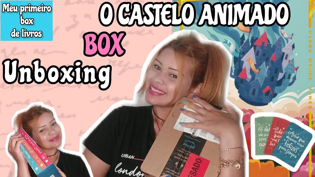 UNBOXING E DETALHES DO NOVO BOX DO CASTELO ANIMADO