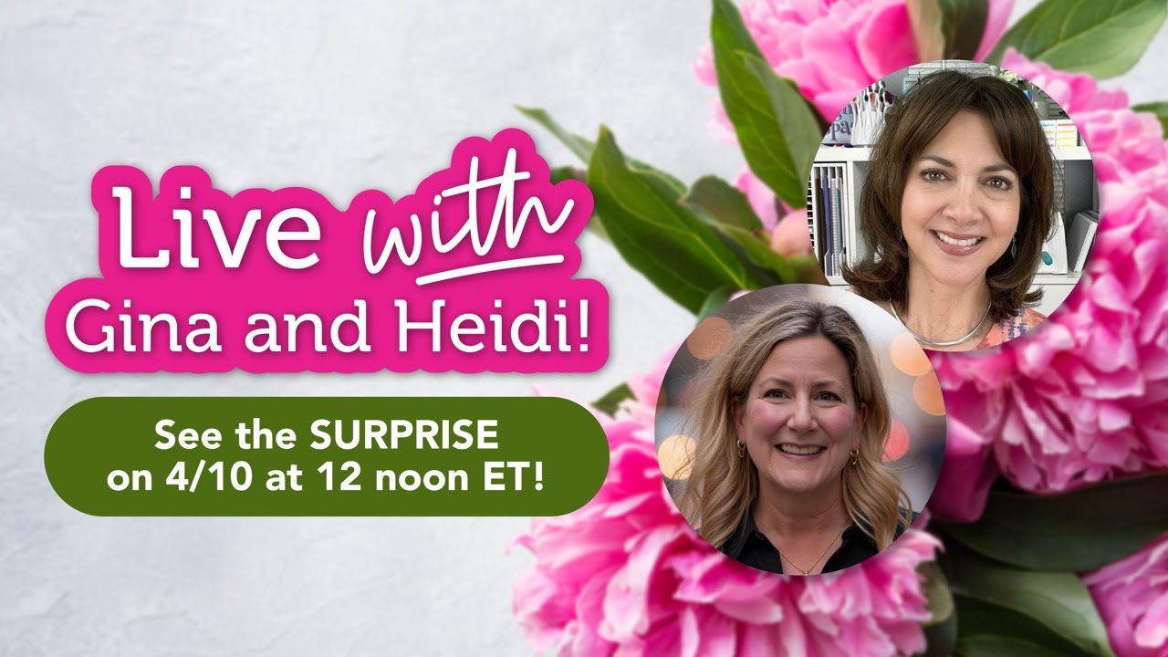 Psst&hellip; Something&rsquo;s Blooming 🌸 LIVE with Gina Krupsky & Heidi!