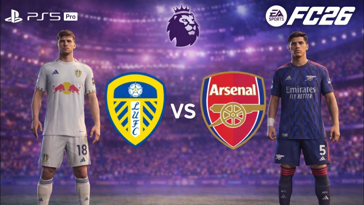 FC 26 - Leeds Vs Arsenal PREMIER LEAGUE 25/26 FULL MATCH | PS5 PRO [4K60]