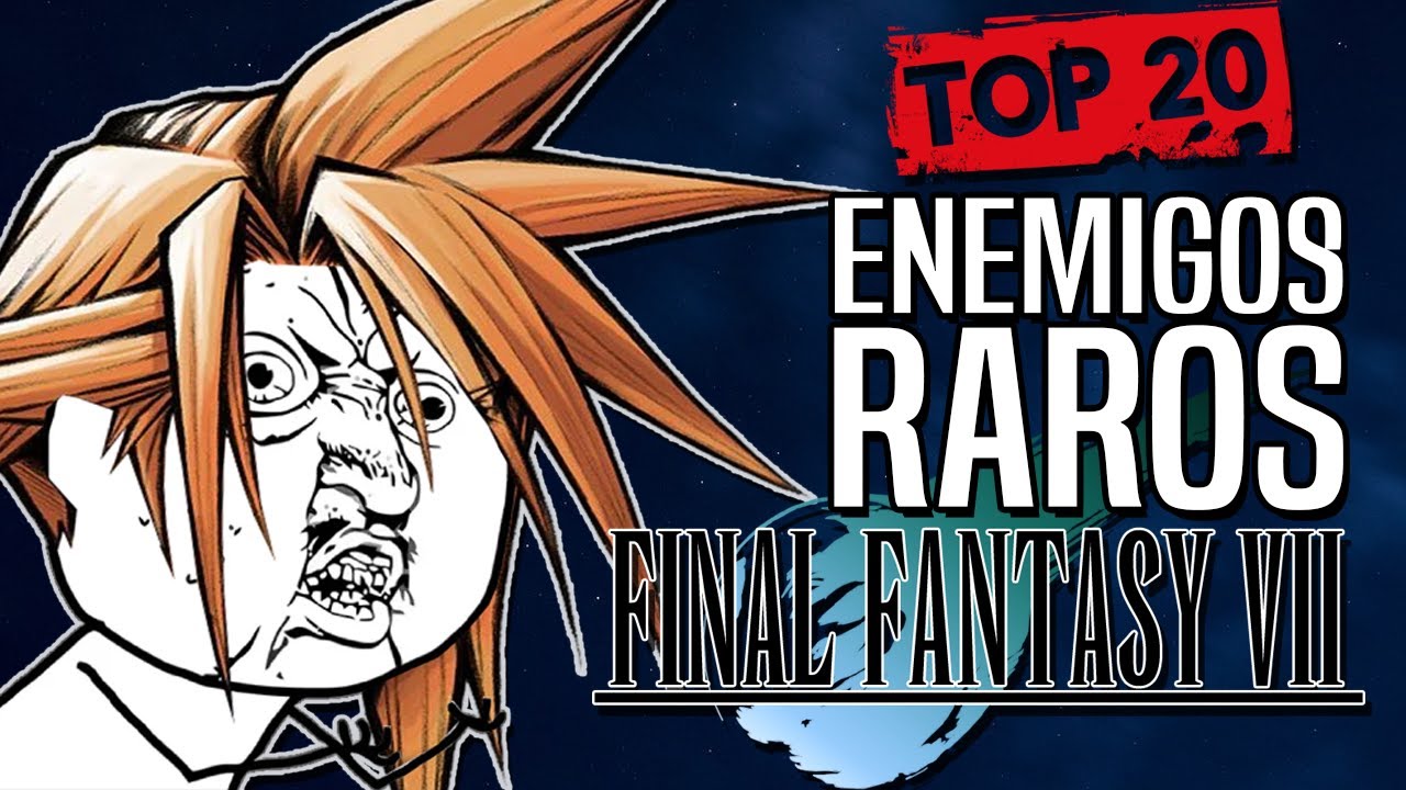 🤯 Los ENEMIGOS m&aacute;s RAROS de ☄️ FINAL FANTASY VII