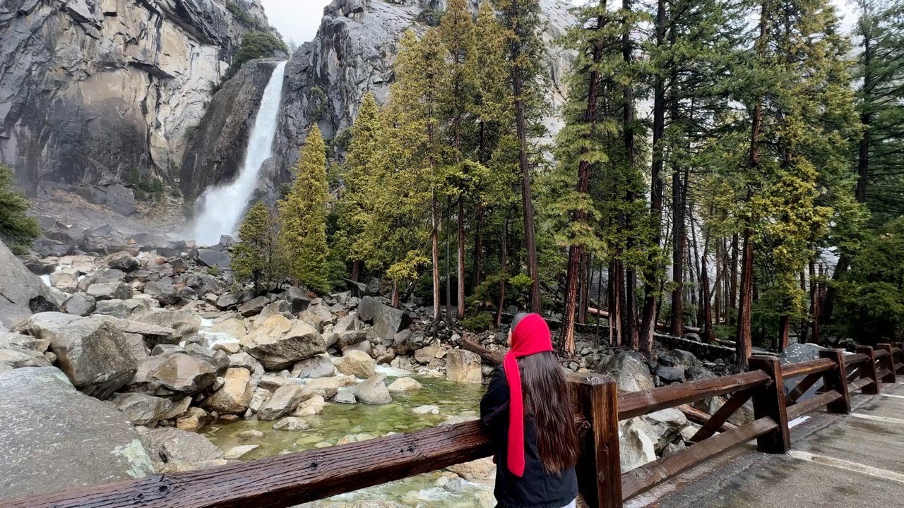 yosemite national park in february