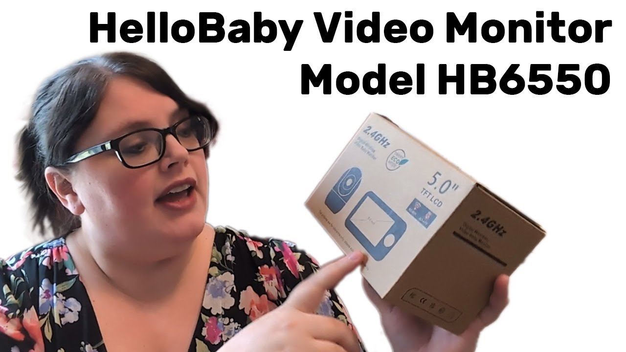 Unboxing and Setting Up the HelloBaby Video Baby Monitor Model HB6550