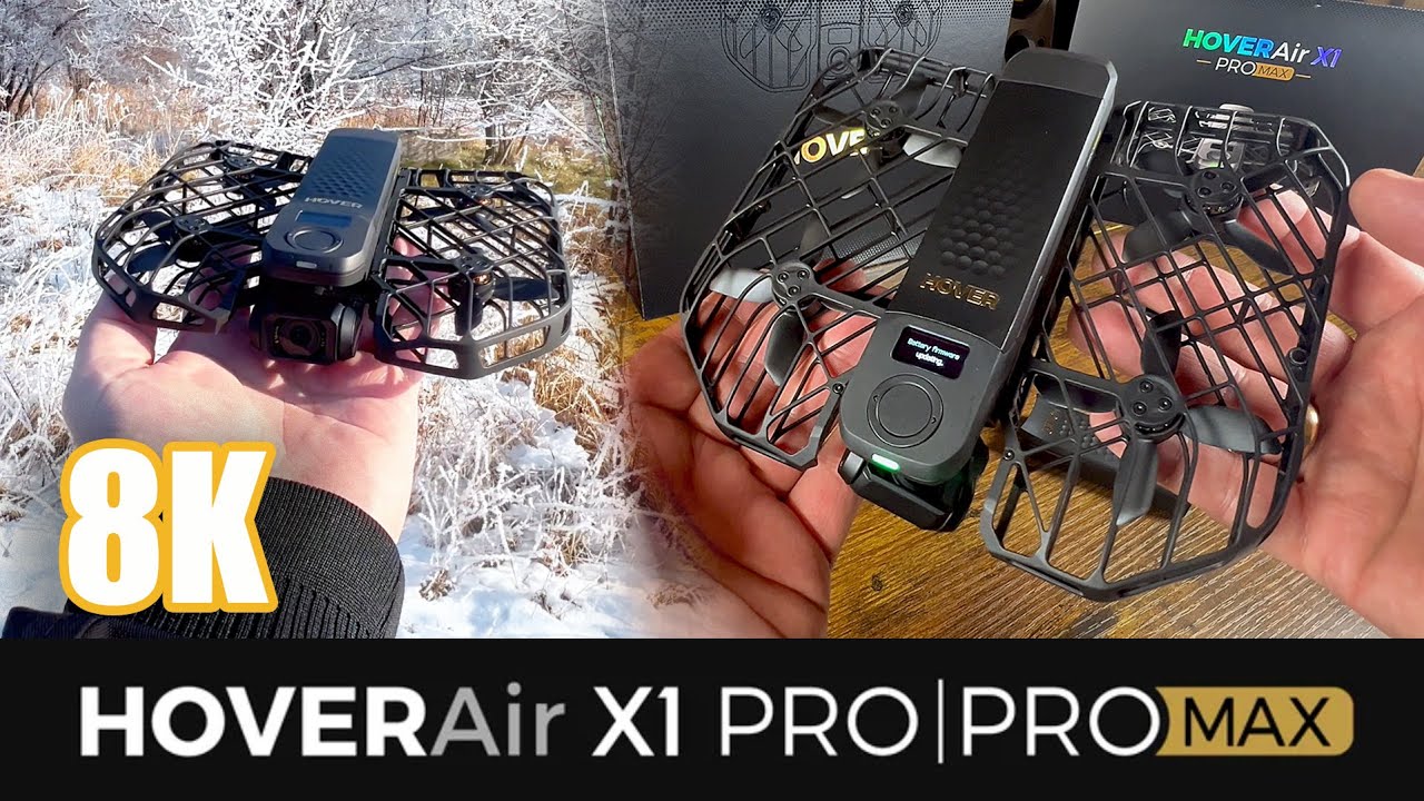 🚁 Мини-дрон 8K, который удивляет! HOVER Air X1 PRO MAX &ndash; Тест