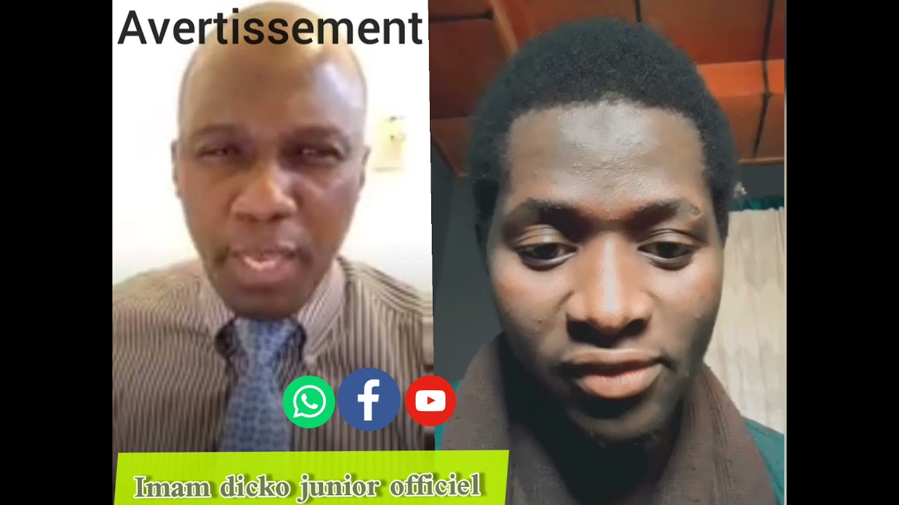 avertissement dicko junior  merci de la partager