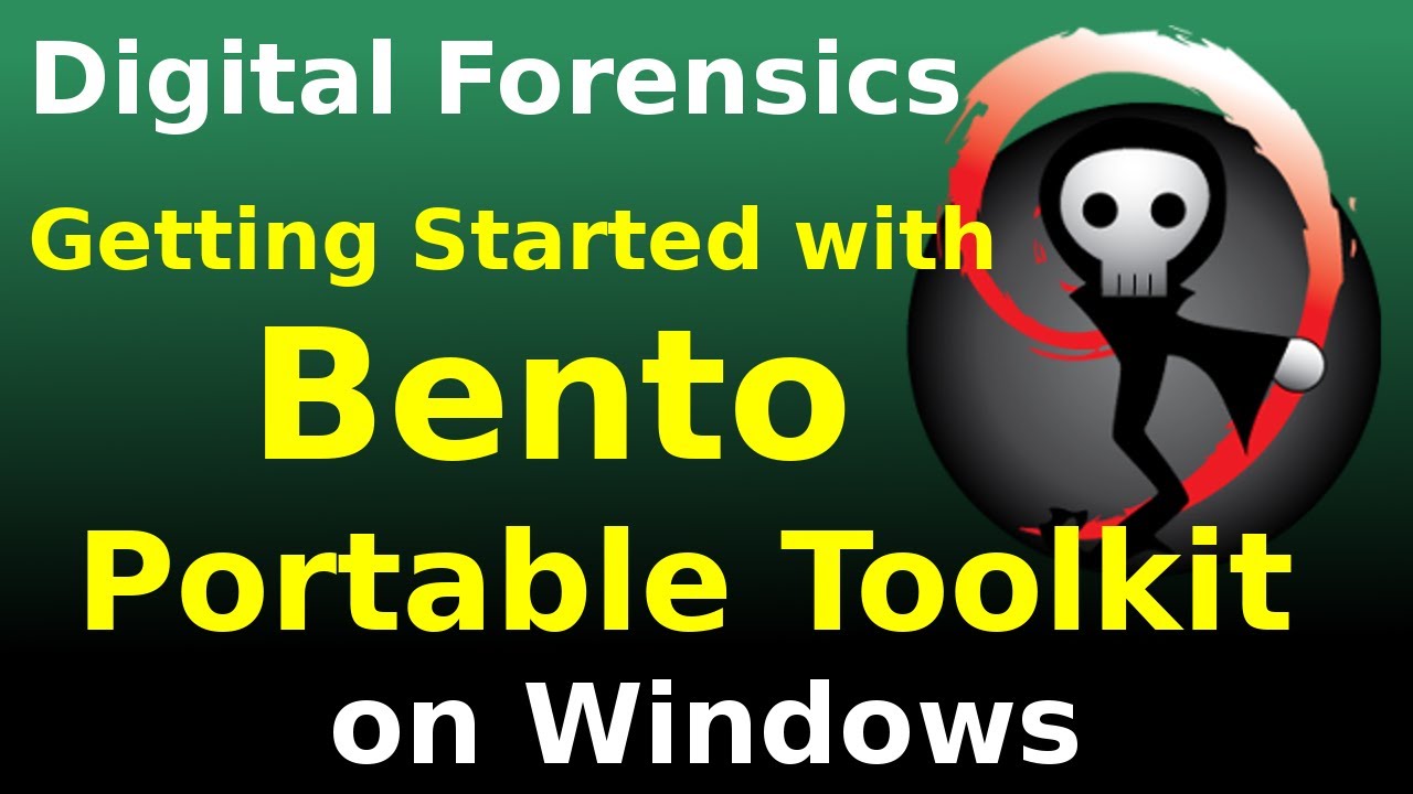 Начало работы с набором инструментов Bento Digital Forensics