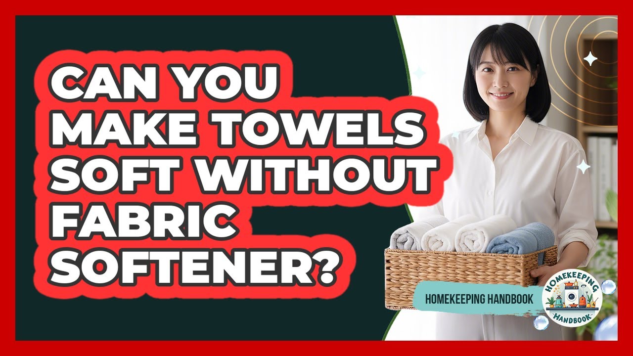 Can You Make Towels Soft Without Fabric Softener?