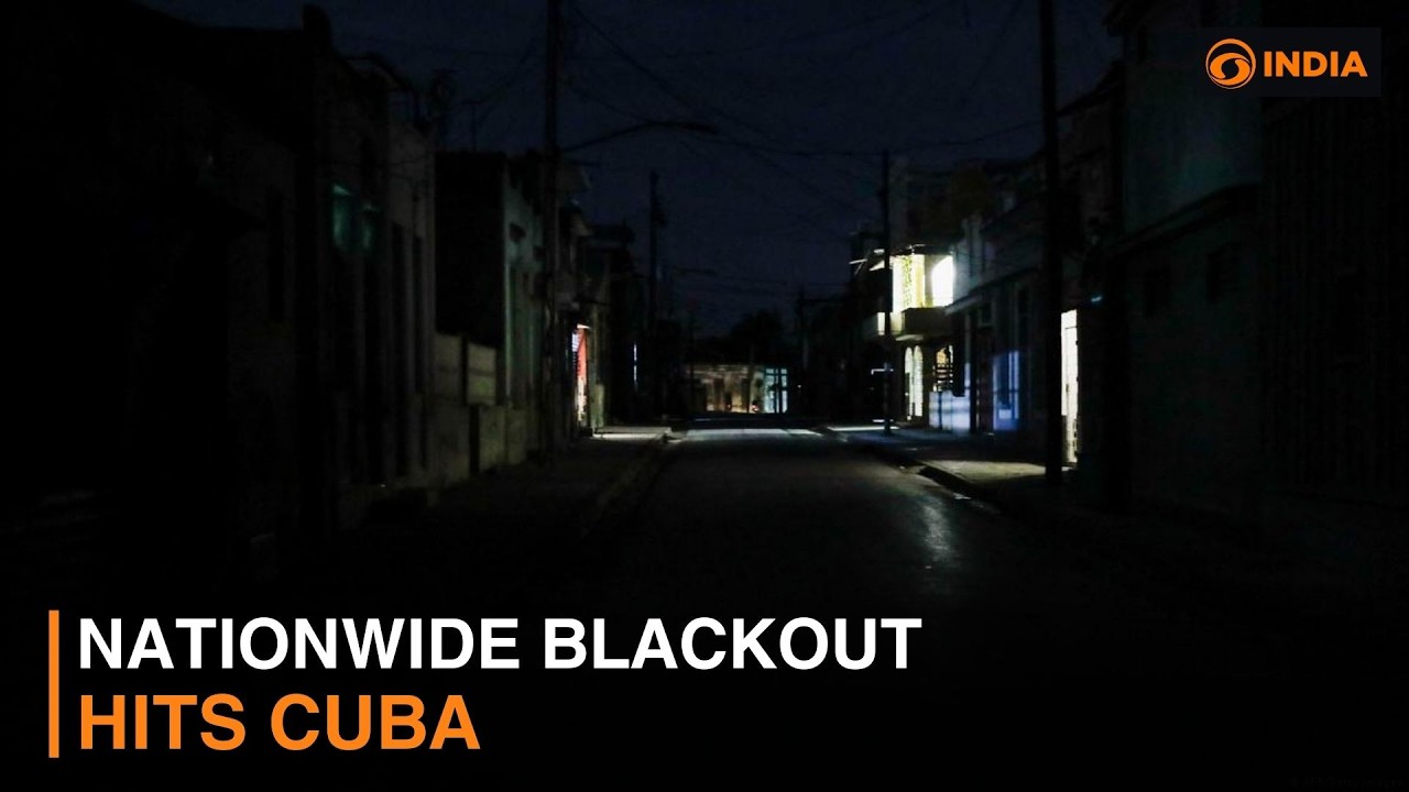 Nationwide blackout hits Cuba and more news | DD India Newshour