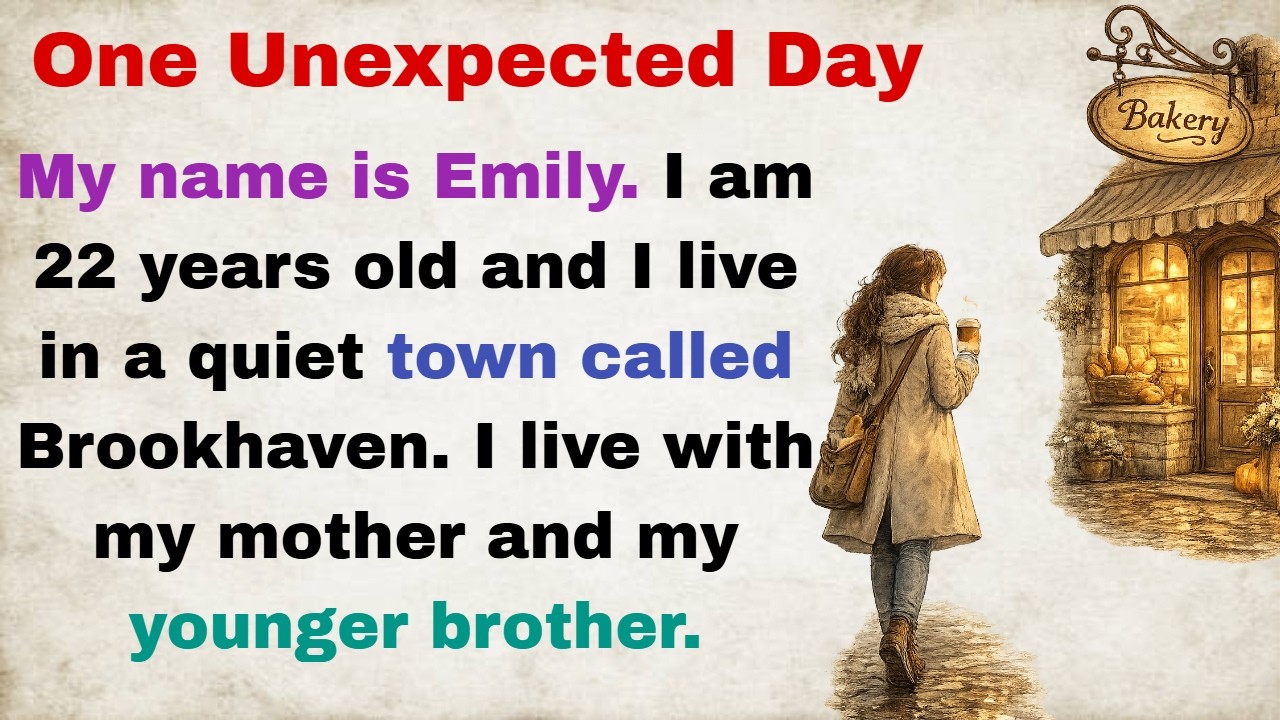 Learn English through Stories Level 3 One Unexpected Day