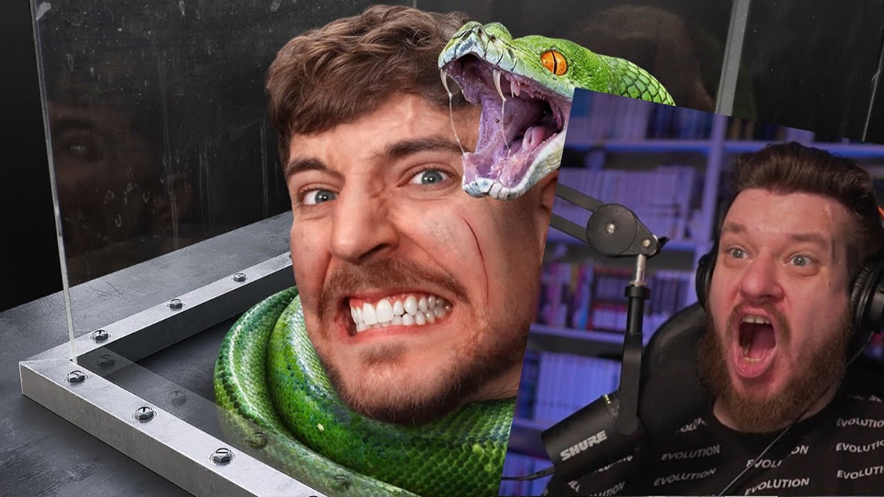 Взгляни в Лицо Своему Страху, Чтобы Выиграть $800,000 | РЕАКЦИЯ НА MrBeast