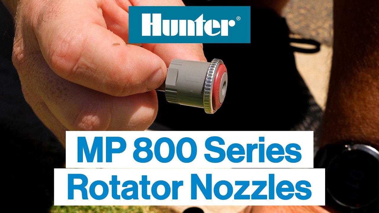 Ротационные насадки Hunter серии 800 | ОБЗОР И УСТАНОВКА