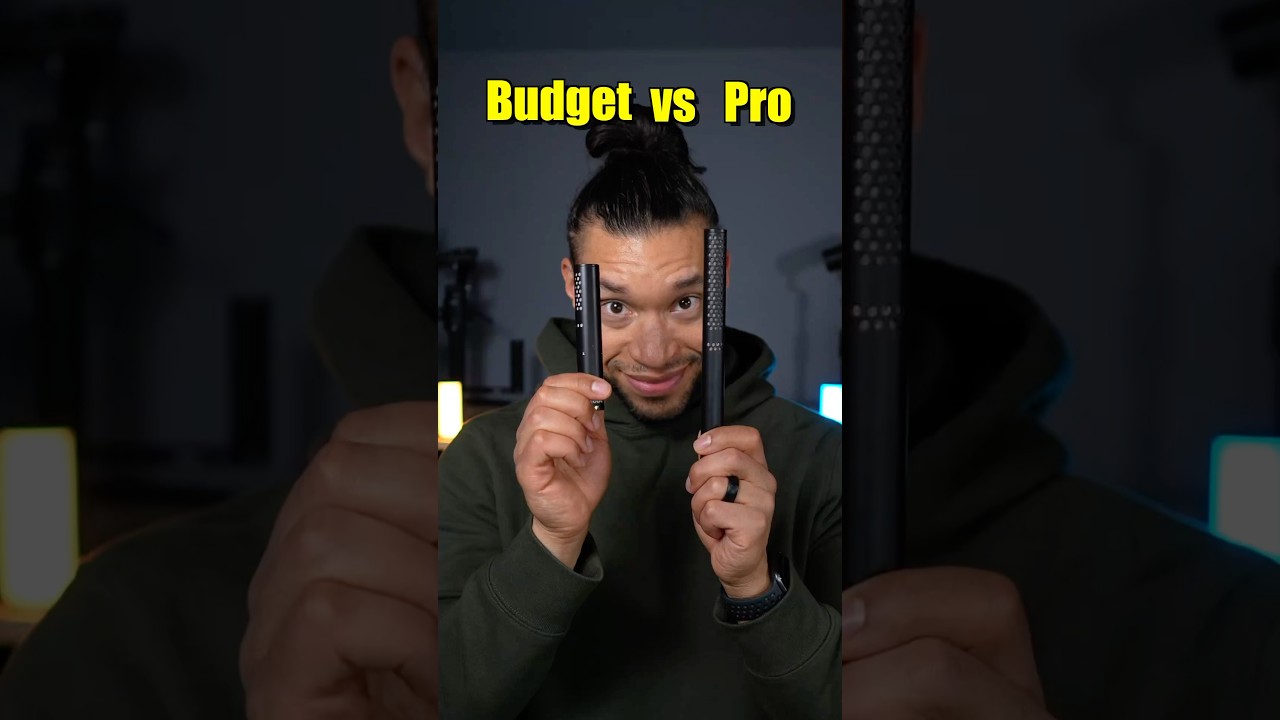 Budget vs Pro Shotgun Mic for YouTube?