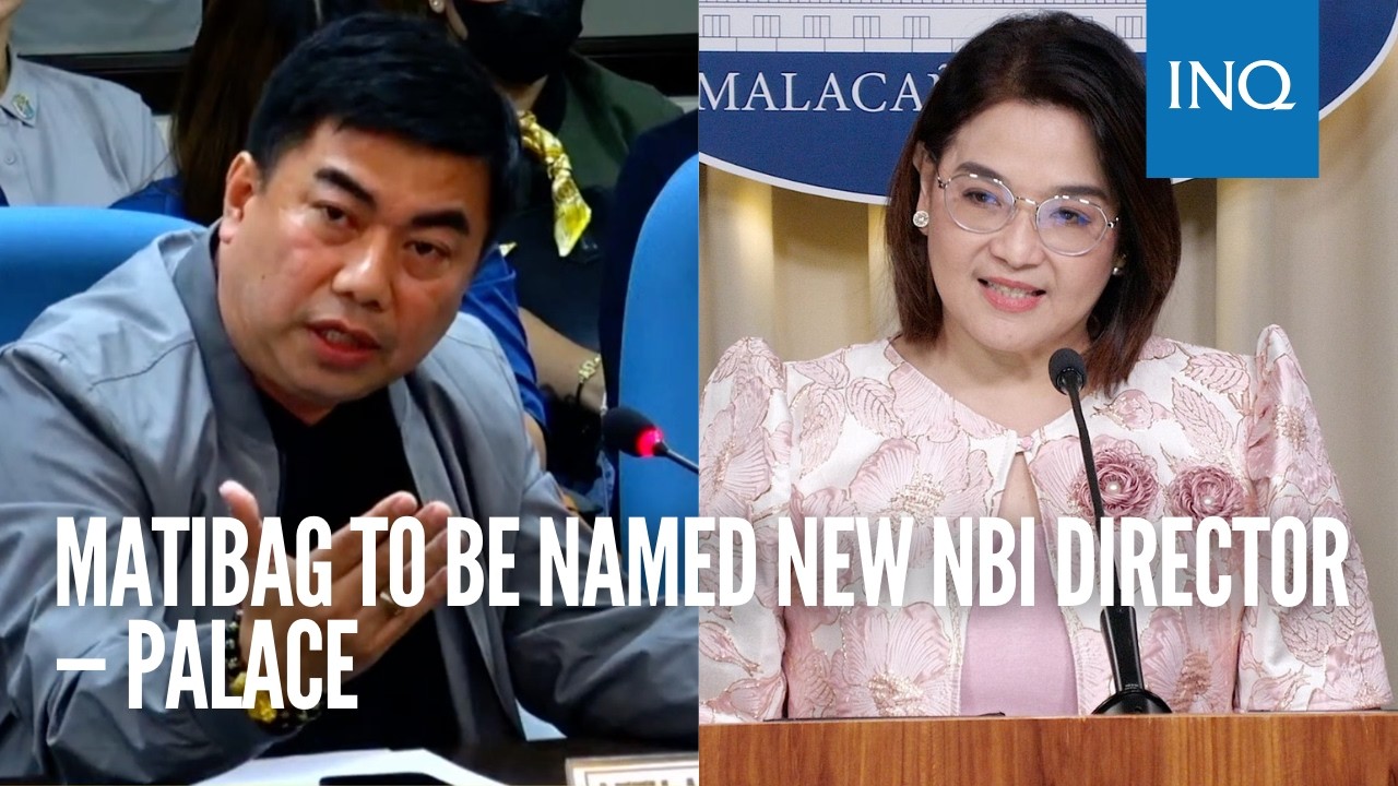 Matibag to be named new NBI director — Palace