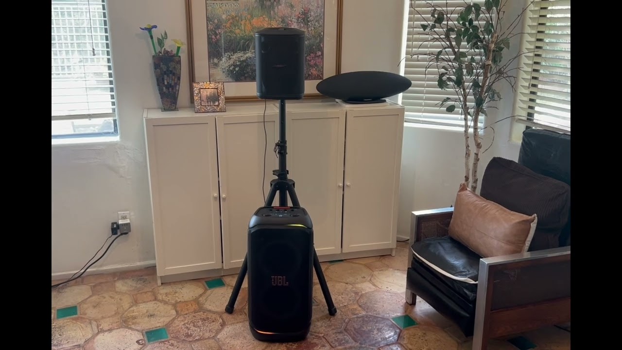 Bose S1Pro Plus в паре с JBL Partybox 320 Full Range All Battery Max 106 дБ! Ещё один микс и соче...