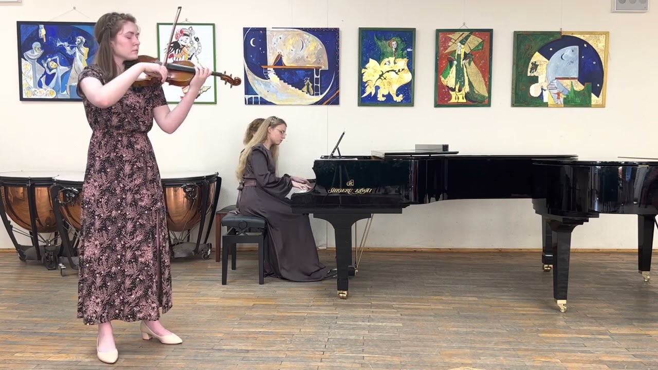 E.Elgar Romance for Violin and Piano, Op.1/Э.Элгар 