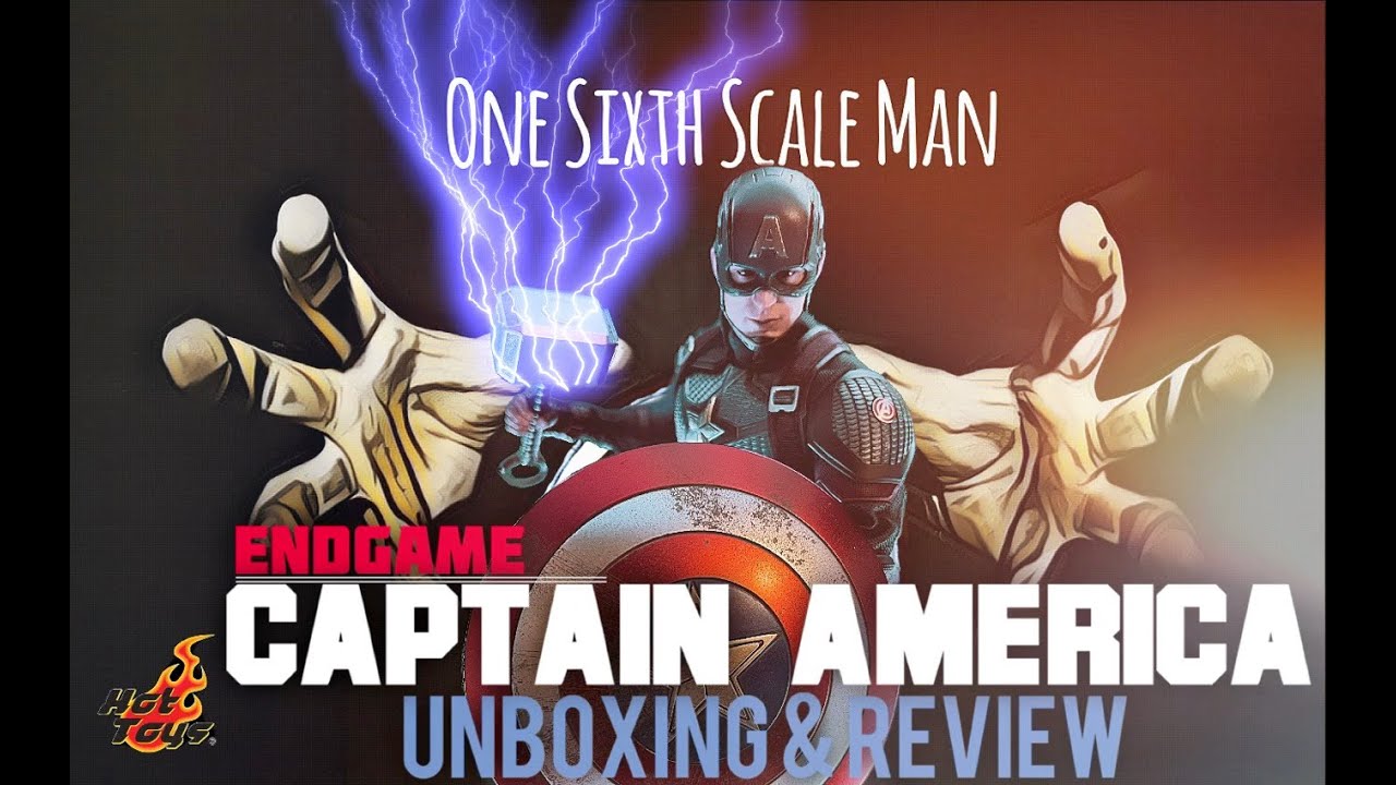 Hot Toys MMS536 Endgame Captain America Unboxing and Review.