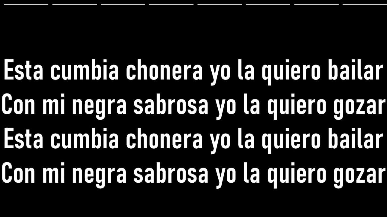 Don Medardo y Sus Players - Cumbia Chonera - Karaoke