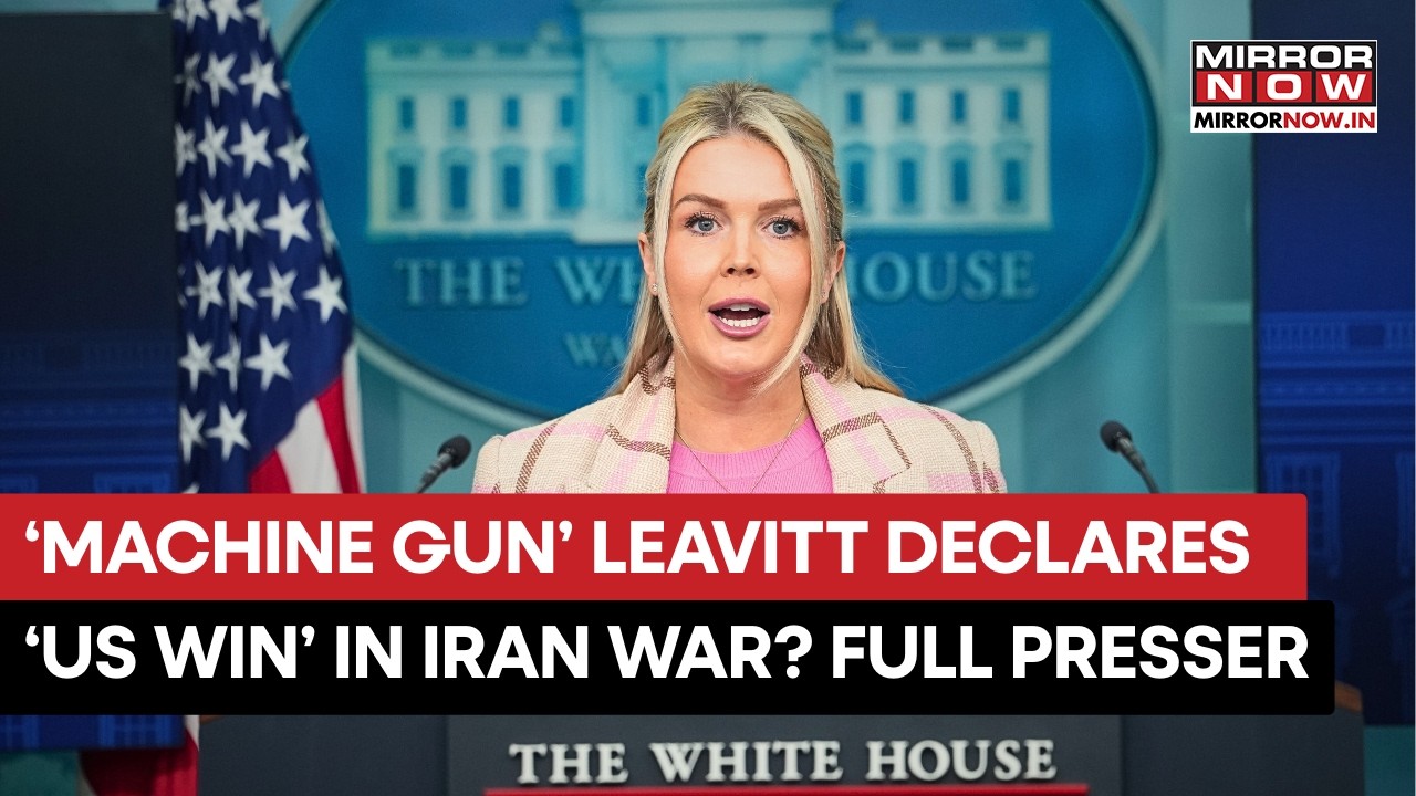 KAROLINE LEAVITT UNCUT: Trump's Press Secretary Declares US Victory In Iran War? Op Epic Fury Update