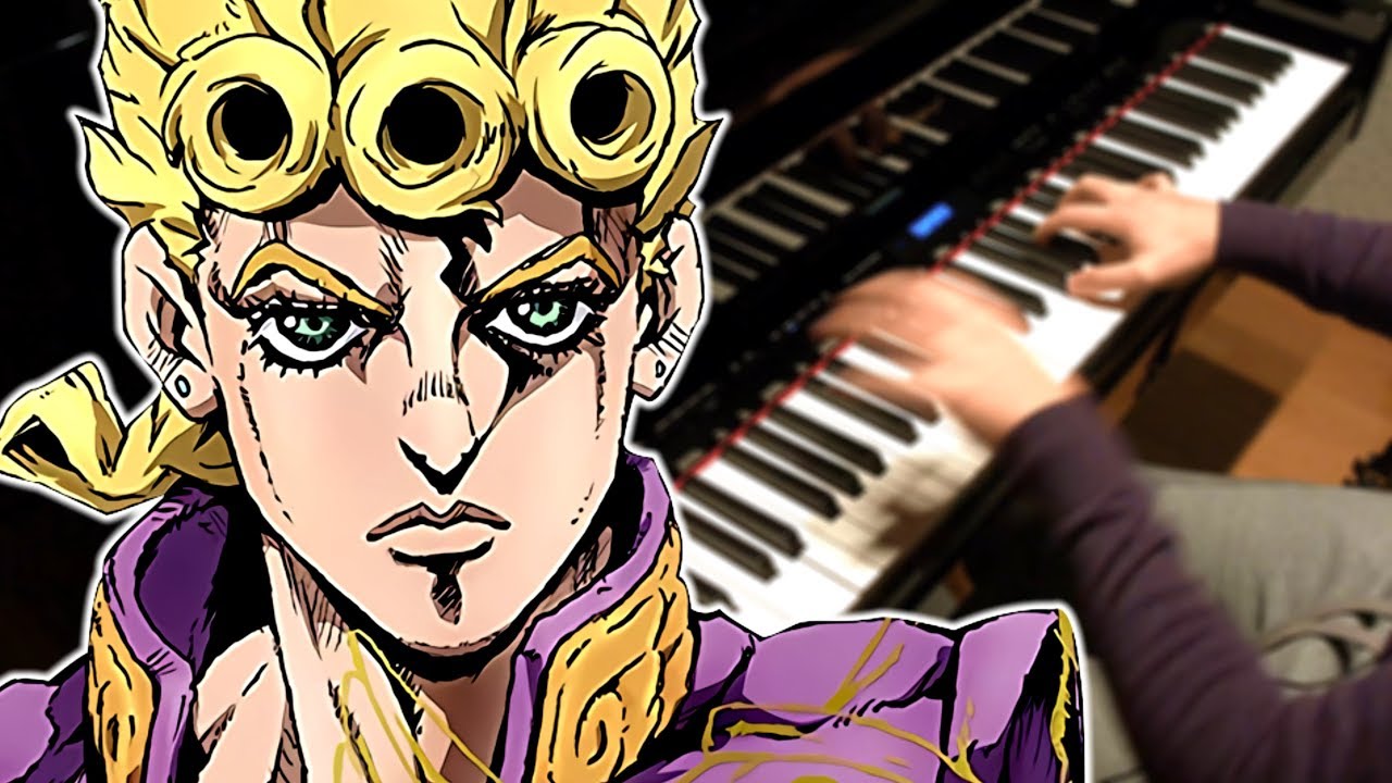 JoJo: Golden Wind OP - Fighting Gold / Coda on piano