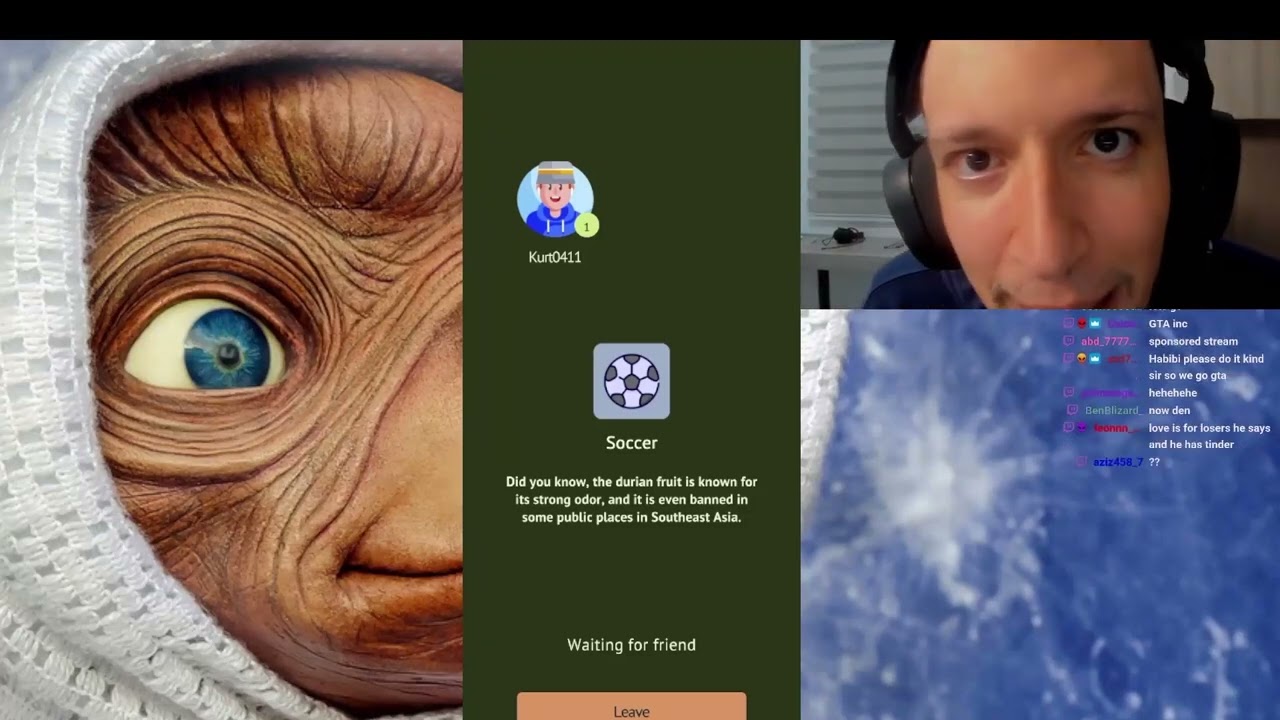 Kurt0411 plays quizzes with his chat and Kurt0411 Highlights makes him RQ at the end