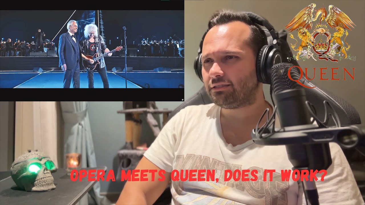 ANDREA BOCELLI  - Who Wants To Live Forever (Live QUEEN Song) (REACTION)