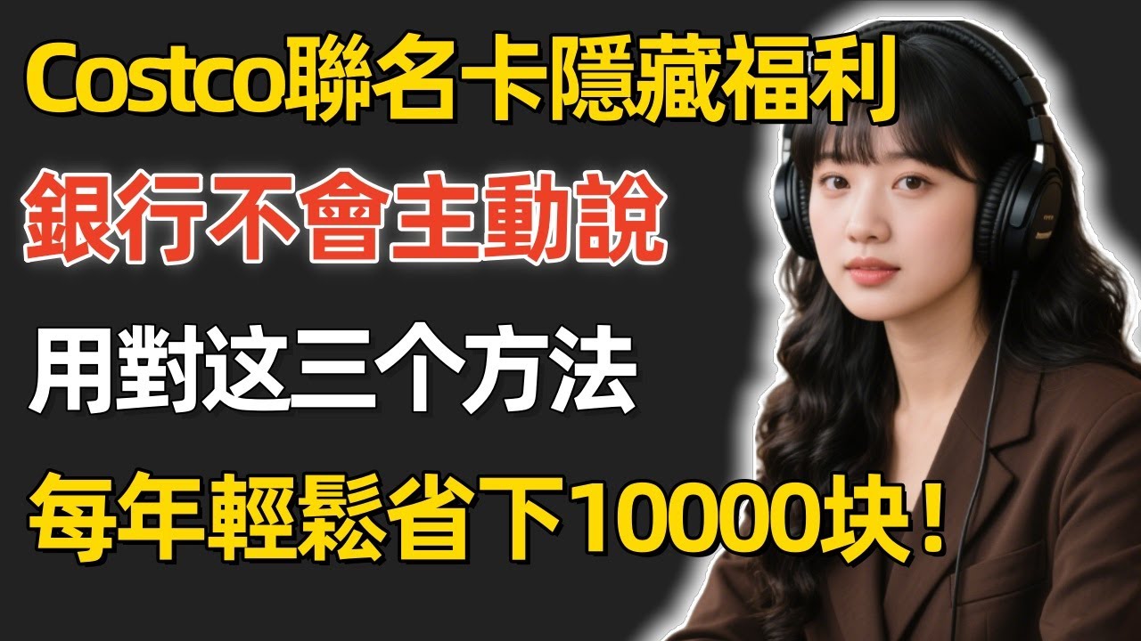 Costco聯名卡「隱藏福利」被挖出來了！這3大好處銀行不會主動說，每年白賺上萬元回饋！90%的人都不懂！#Costco #Costco聯名卡 #現金回饋 #旅行技巧 #信用卡攻略