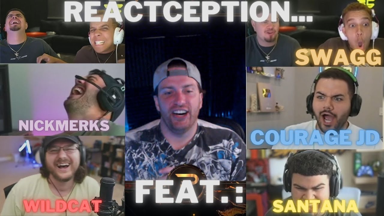 Reactception... Yes I React to Other Streamers Reacting to Me Raging...