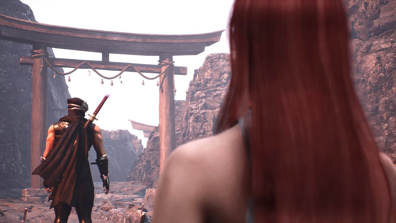 [4K] NINJA GAIDEN 2 Black ～Ending かすみ登場シーン～