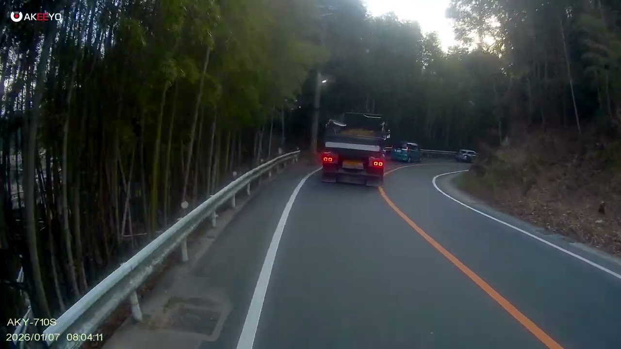 今日の危険運転 2026年01月07日 ダンプによる危険運転 京都
