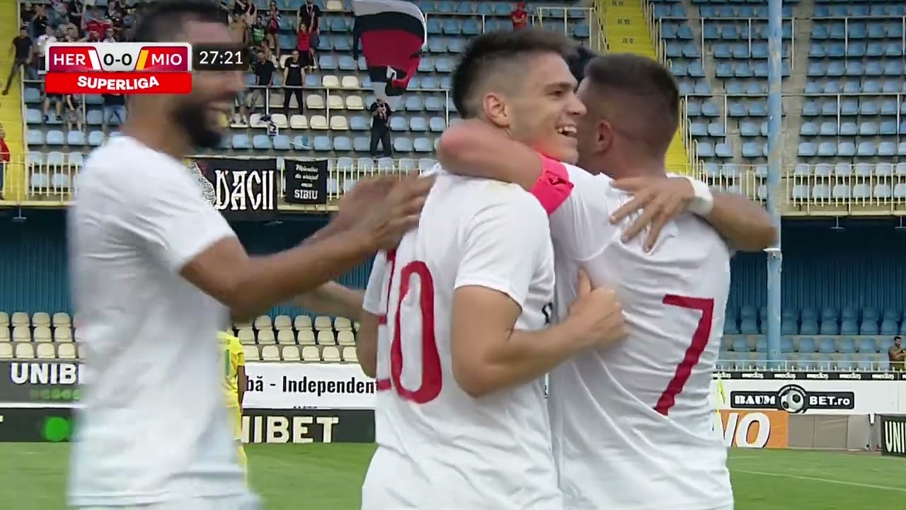 REZUMAT: Hermannstadt - CS Mioveni 3-0. Debut perfect pentru sibieni în Superliga