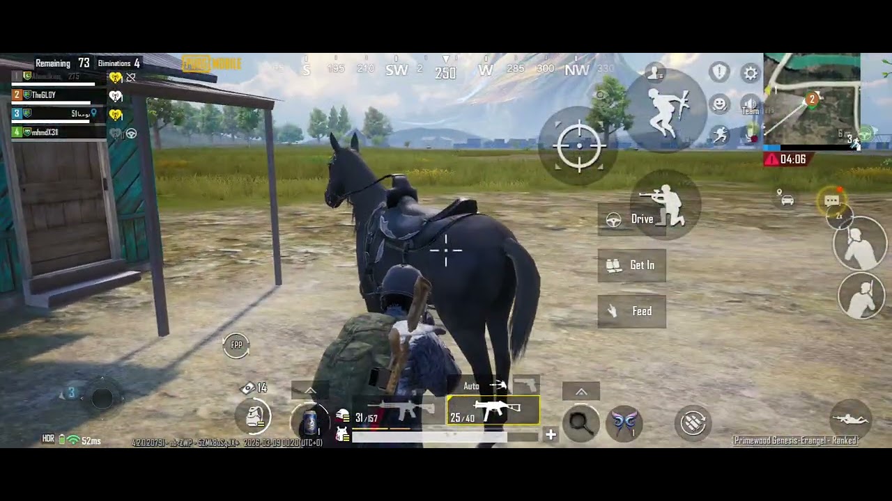 Pubg mobile full match tecno camon 40 Pro 60fps HD quality mein game on hai