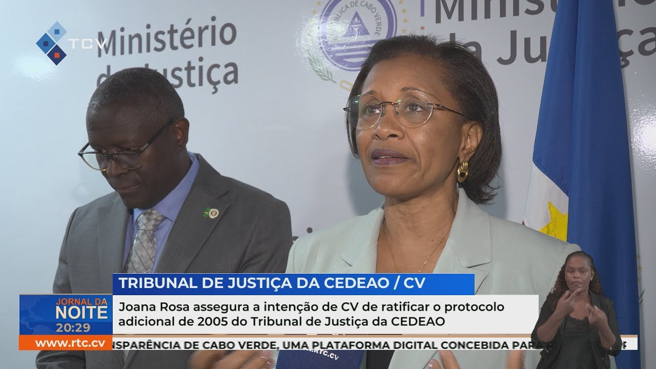 Joana Rosa garante intenção de CV ratificar protocolo do TJ da CEDEAO